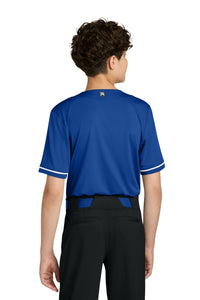 Richardson Youth Select 2-Button Baseball Jersey RY7910 - Royal Back