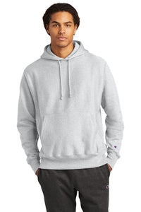 Champion   Reverse Weave   Hooded Sweatshirt S101 - Ash