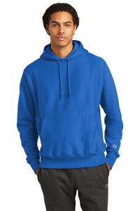 Champion   Reverse Weave   Hooded Sweatshirt S101 - Athletic Royal