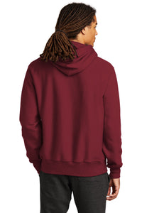 Champion   Reverse Weave   Hooded Sweatshirt S101 - Cardinal Back