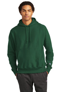 Champion   Reverse Weave   Hooded Sweatshirt S101 - Dark Green