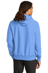 Champion   Reverse Weave   Hooded Sweatshirt S101 - Light Blue Back