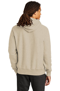Champion   Reverse Weave   Hooded Sweatshirt S101 - Oatmeal Heather Back