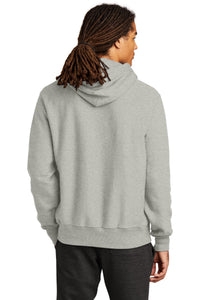 Champion   Reverse Weave   Hooded Sweatshirt S101 - Oxford Grey Back