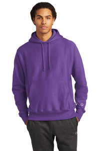 Champion   Reverse Weave   Hooded Sweatshirt S101 - Purple