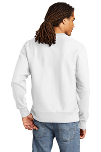 Champion   Reverse Weave   Crewneck Sweatshirt S149 - White Back