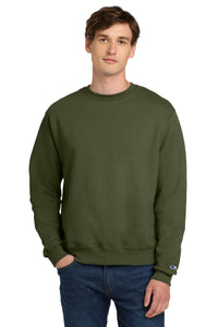 Champion  Powerblend Crewneck Sweatshirt - Fresh Olive