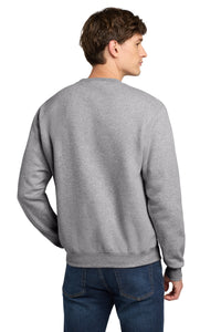 Champion  Powerblend Crewneck Sweatshirt - Light Steel Back