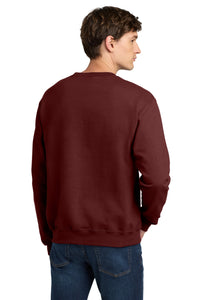 Champion  Powerblend Crewneck Sweatshirt - Maroon Back