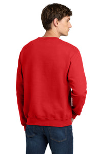 Champion  Powerblend Crewneck Sweatshirt - Scarlet Back