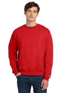 Champion  Powerblend Crewneck Sweatshirt - Scarlet