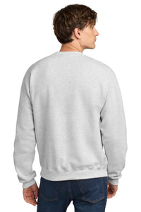 Champion  Powerblend Crewneck Sweatshirt - Silver Grey Back
