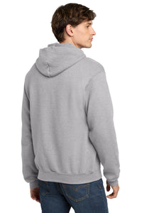 Champion  Powerblend Pullover Hoodie - Light Steel Back