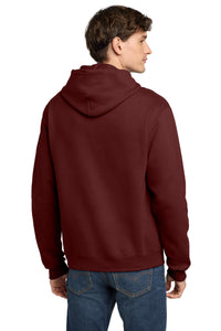 Champion  Powerblend Pullover Hoodie - Maroon Back