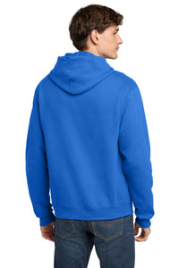 Champion  Powerblend Pullover Hoodie - Royal Blue Back