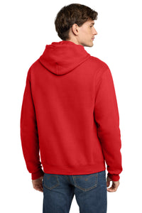 Champion  Powerblend Pullover Hoodie - Scarlet Back
