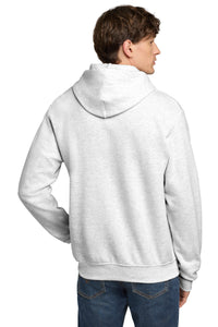 Champion  Powerblend Pullover Hoodie - Silver Grey Back