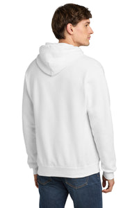 Champion  Powerblend Pullover Hoodie - White Back