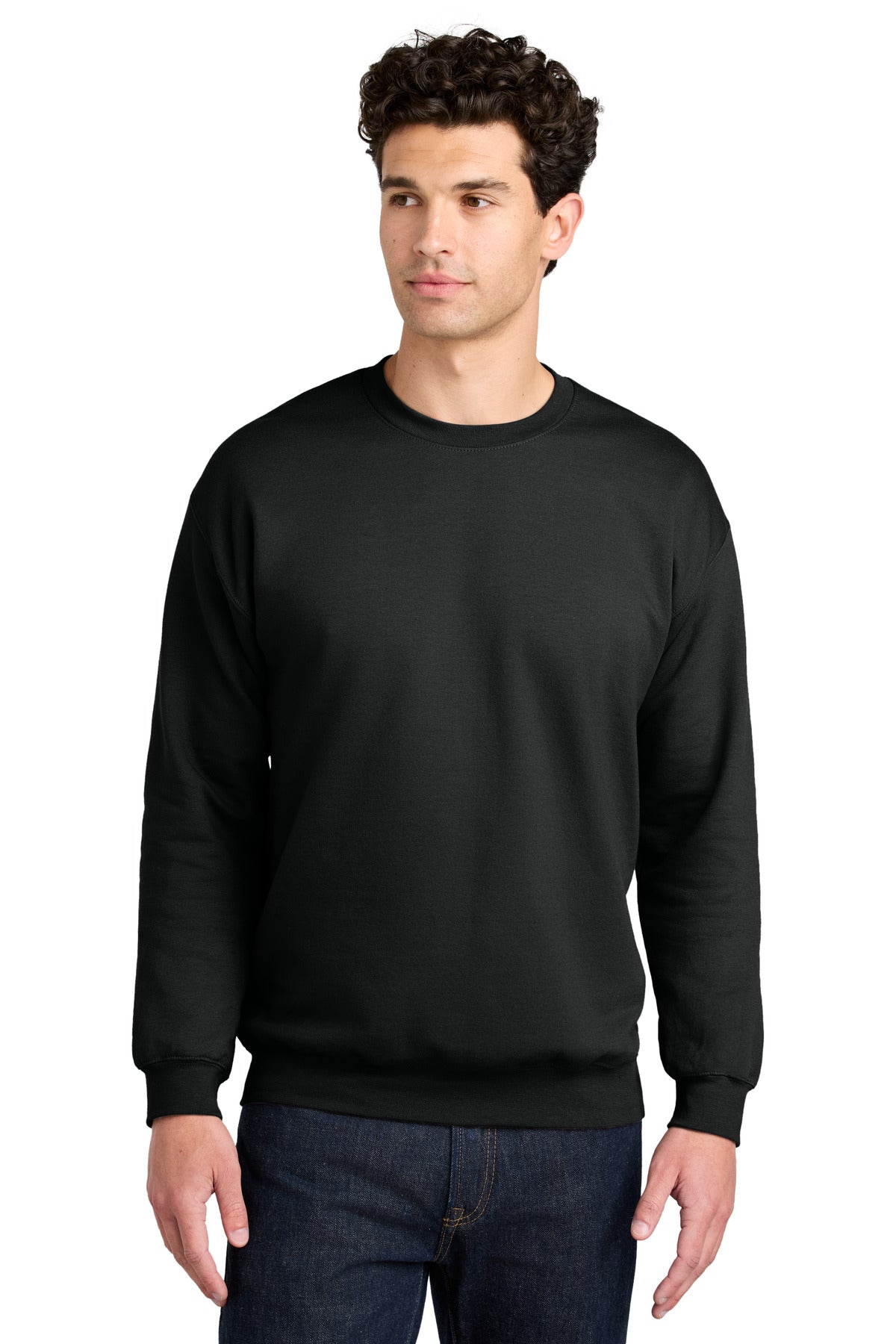 Gildan Softstyle Crewneck Sweatshirt SF000 - Black