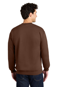 Gildan Softstyle Crewneck Sweatshirt SF000 - Cocoa Back