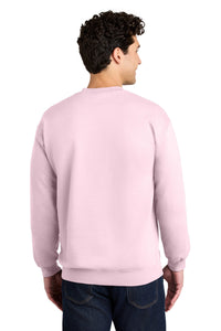 Gildan Softstyle Crewneck Sweatshirt SF000 - Light Pink Back