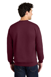 Gildan Softstyle Crewneck Sweatshirt SF000 - Maroon Back