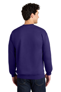 Gildan Softstyle Crewneck Sweatshirt SF000 - Purple Back