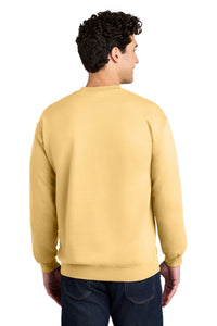 Gildan Softstyle Crewneck Sweatshirt SF000 - Yellow Haze Back