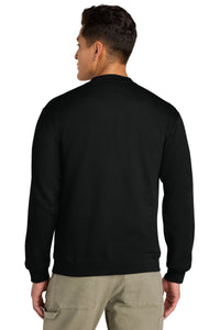 Gildan Softstyle Midweight Fleece 1/4-Zip SF008 - Black Back