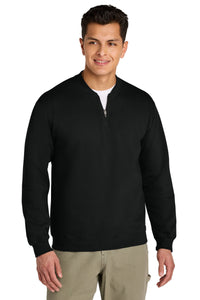 Gildan Softstyle Midweight Fleece 1/4-Zip SF008 - Black