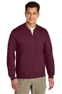 Gildan Softstyle Midweight Fleece 1/4-Zip SF008 - Maroon