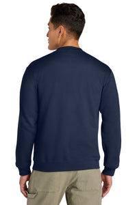 Gildan Softstyle Midweight Fleece 1/4-Zip SF008 - Navy Back