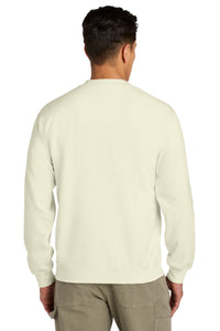 Gildan Softstyle Midweight Fleece 1/4-Zip SF008 - Off White Back
