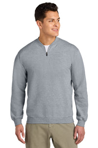 Gildan Softstyle Midweight Fleece 1/4-Zip SF008 - Ring Spun Sport Grey