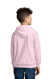 Gildan Youth Softstyle Midweight Fleece Hoodie SF500B - Light Pink Back
