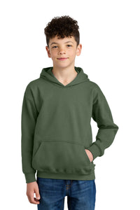 Gildan Youth Softstyle Midweight Fleece Hoodie SF500B - Military Green