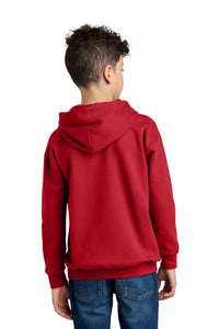 Gildan Youth Softstyle Midweight Fleece Hoodie SF500B - Red Back