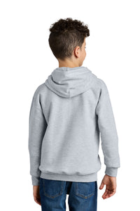 Gildan Youth Softstyle Midweight Fleece Hoodie SF500B - Ring Spun Sport Grey Back