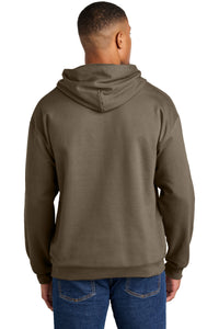 Gildan Softstyle Midweight Pullover Hooded Sweatshirt SF500 - Brown Savana Back