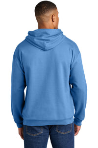 Gildan Softstyle Midweight Pullover Hooded Sweatshirt SF500 - Carolina Blue Back