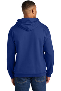 Gildan Softstyle Midweight Pullover Hooded Sweatshirt SF500 - Cobalt Back