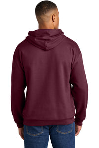 Gildan Softstyle Midweight Pullover Hooded Sweatshirt SF500 - Maroon Back