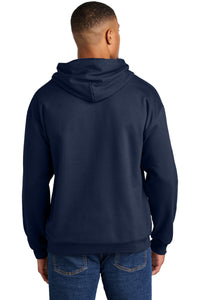 Gildan Softstyle Midweight Pullover Hooded Sweatshirt SF500 - Navy Back