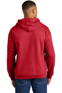 Gildan Softstyle Midweight Pullover Hooded Sweatshirt SF500 - Red Back