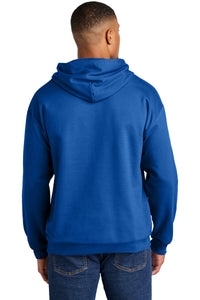 Gildan Softstyle Midweight Pullover Hooded Sweatshirt SF500 - Royal Back