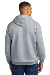 Gildan Softstyle Midweight Pullover Hooded Sweatshirt SF500 - Ring Spun Sport Grey Back