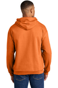 Gildan Softstyle Midweight Pullover Hooded Sweatshirt SF500 - Tangerine Back