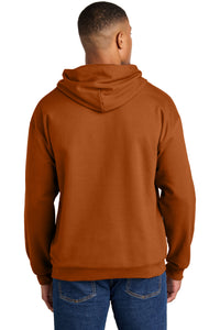 Gildan Softstyle Midweight Pullover Hooded Sweatshirt SF500 - T. Orange Back