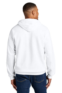 Gildan Softstyle Midweight Pullover Hooded Sweatshirt SF500 - White Back