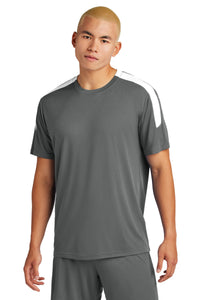 Sport-Tek Competitor United Crew ST100 - Iron Grey/ White